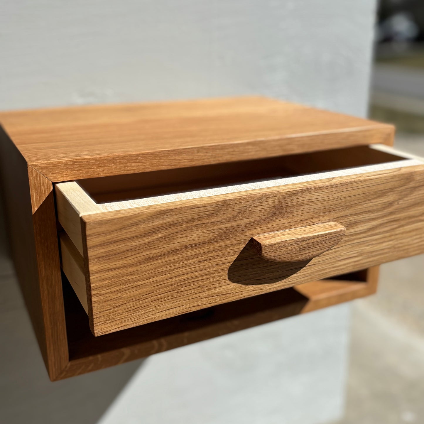 Mini Bedside Table - Drawer Plus Cubby
