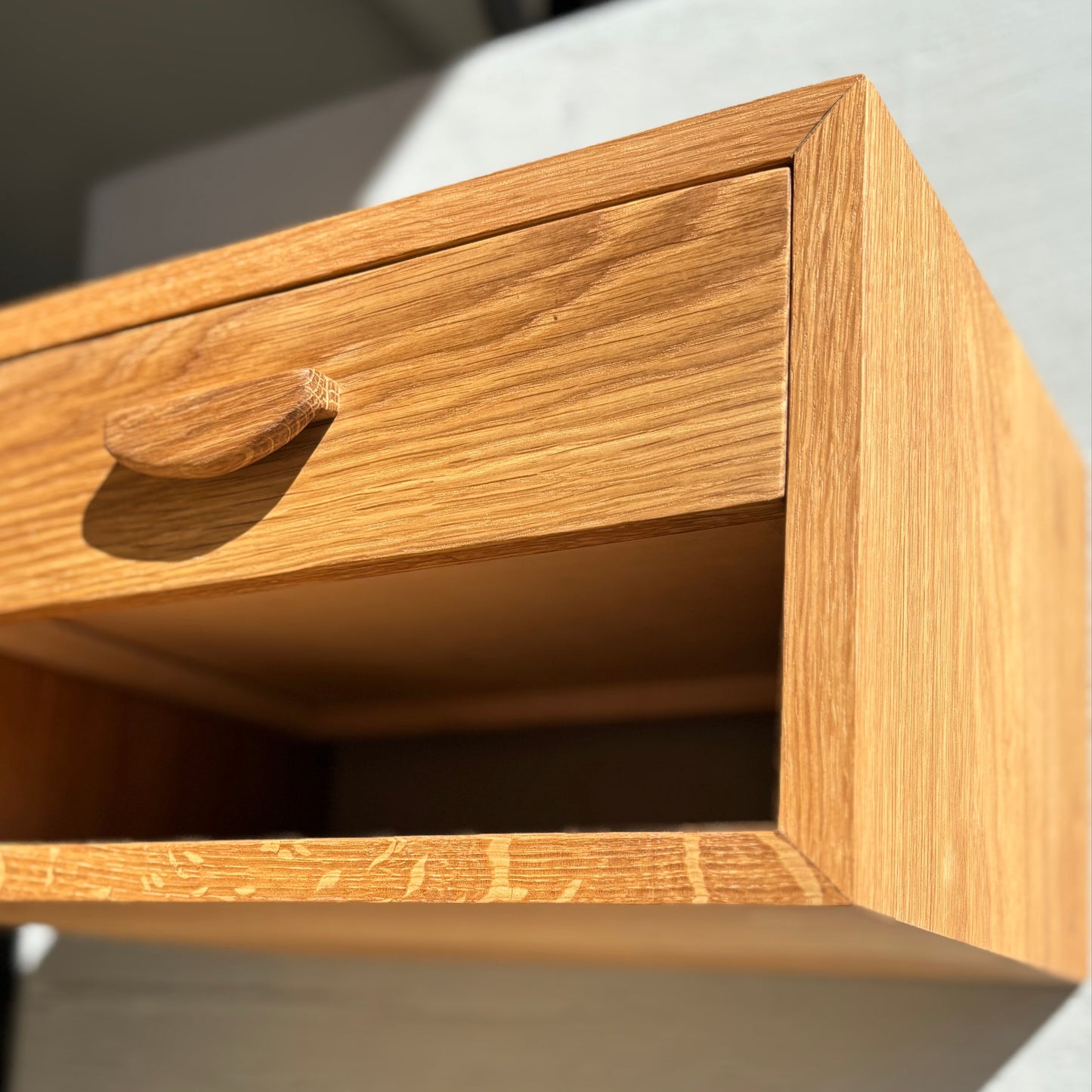 Mini Bedside Table - Drawer Plus Cubby