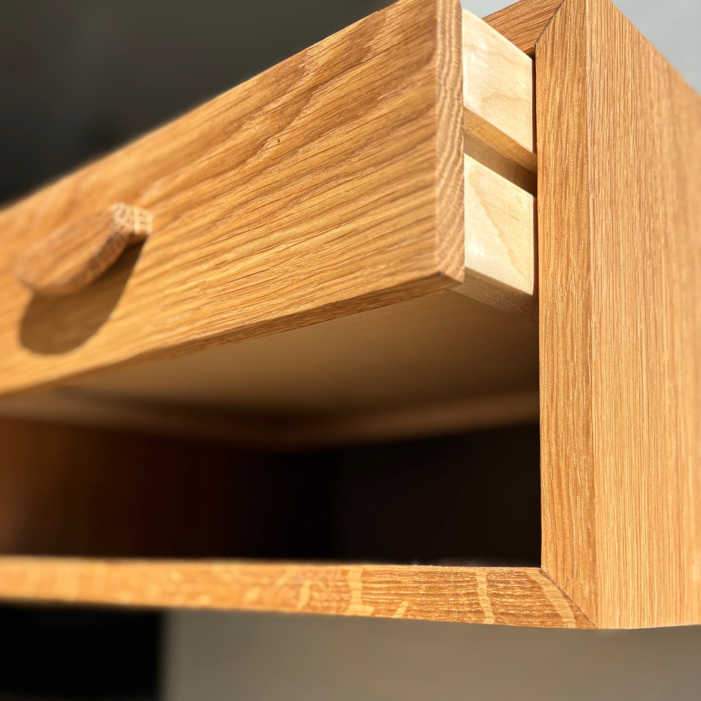 Mini Bedside Table - Drawer Plus Cubby