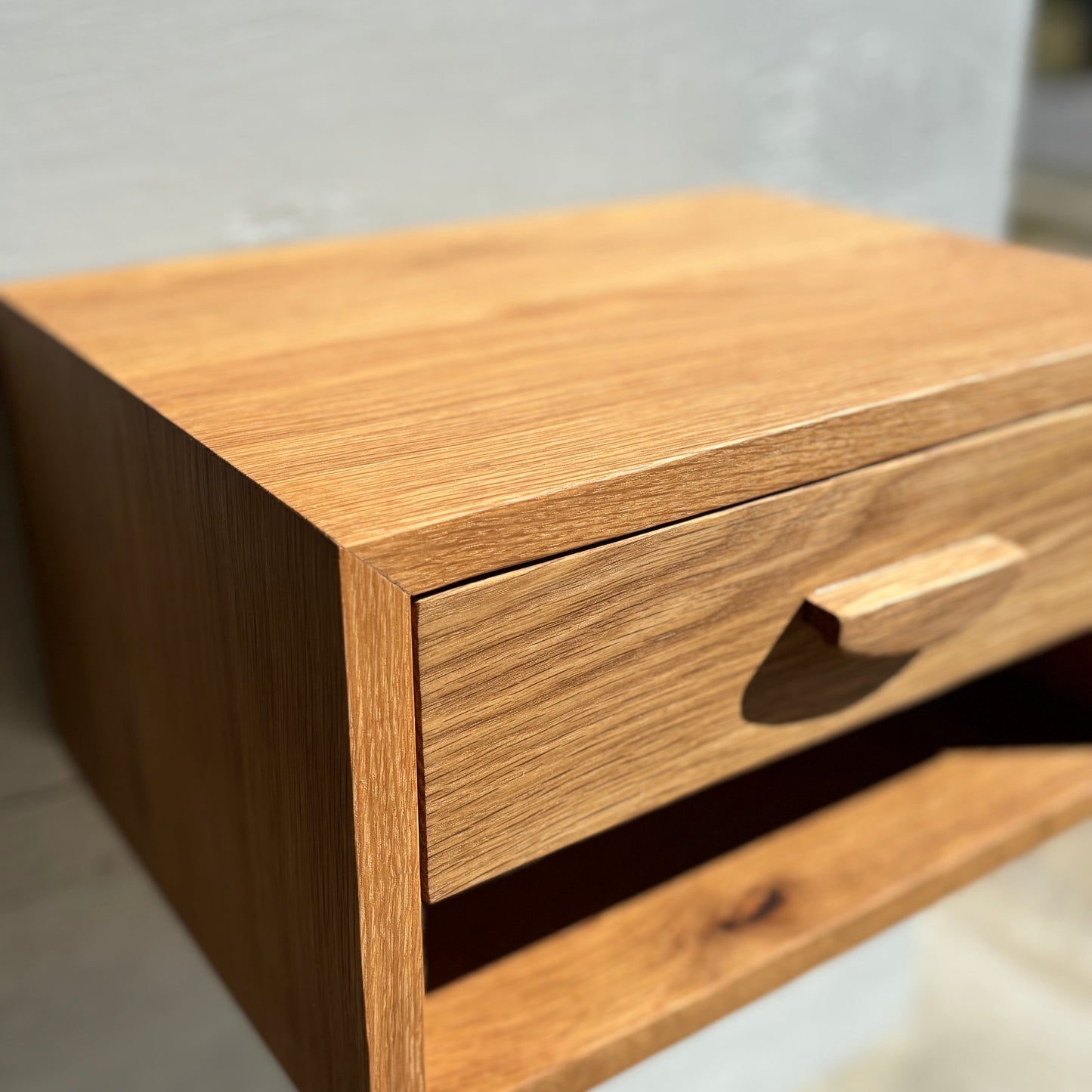 Mini Bedside Table - Drawer Plus Cubby