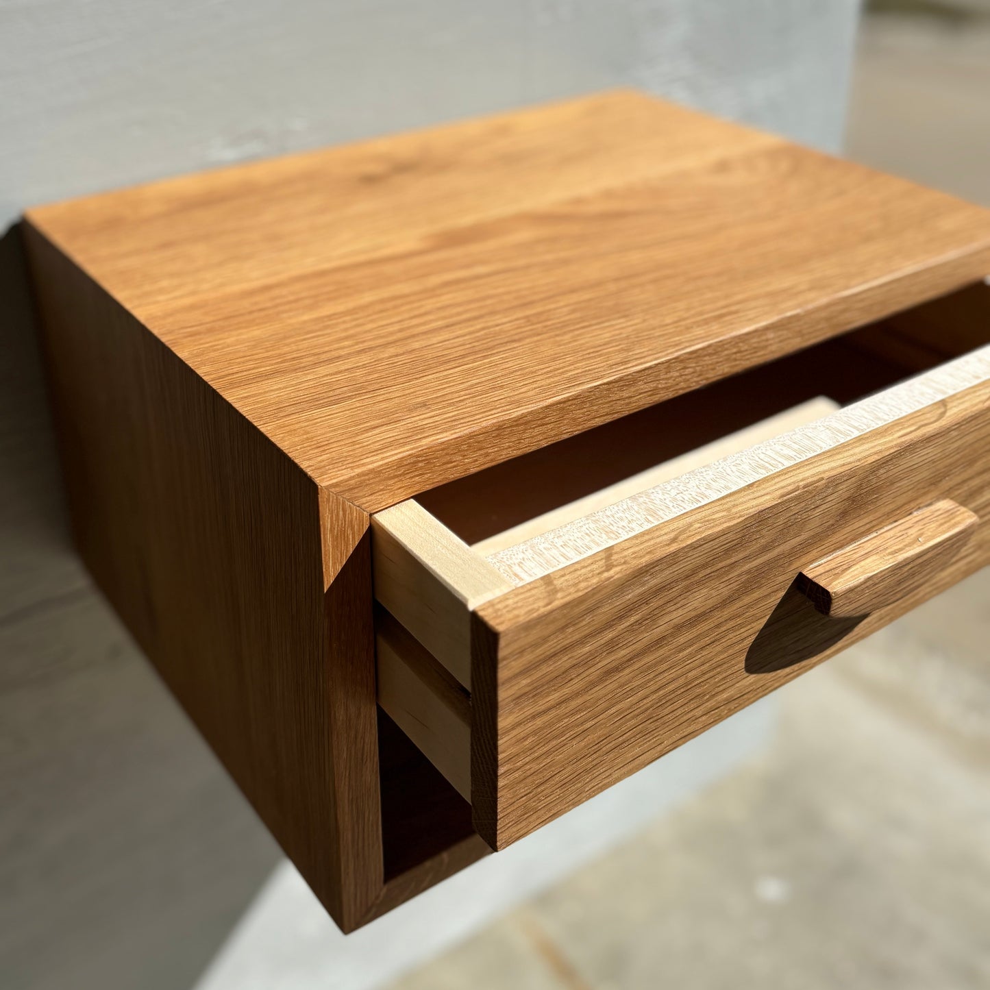 Mini Bedside Table - Drawer Plus Cubby