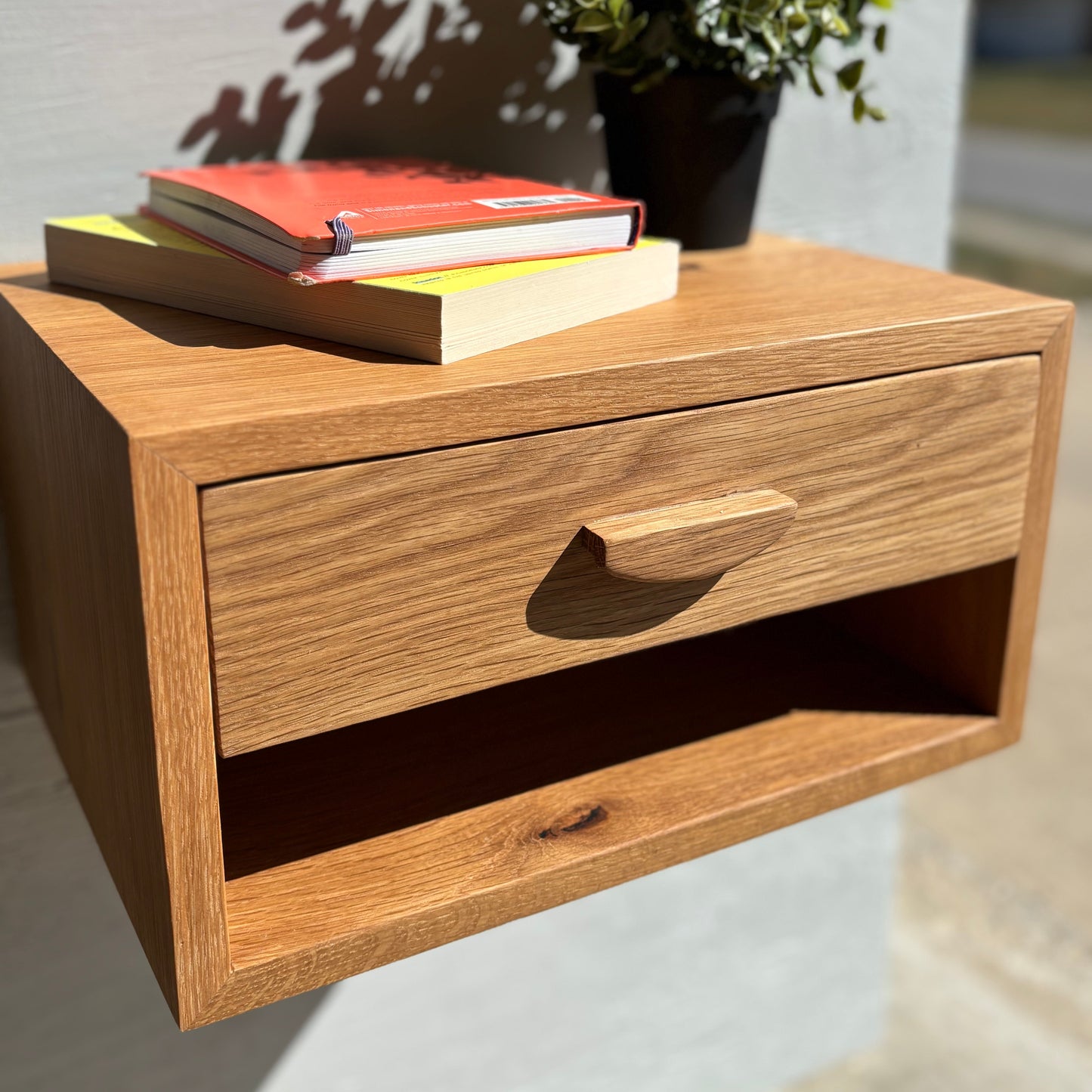 Mini Bedside Table - Drawer Plus Cubby