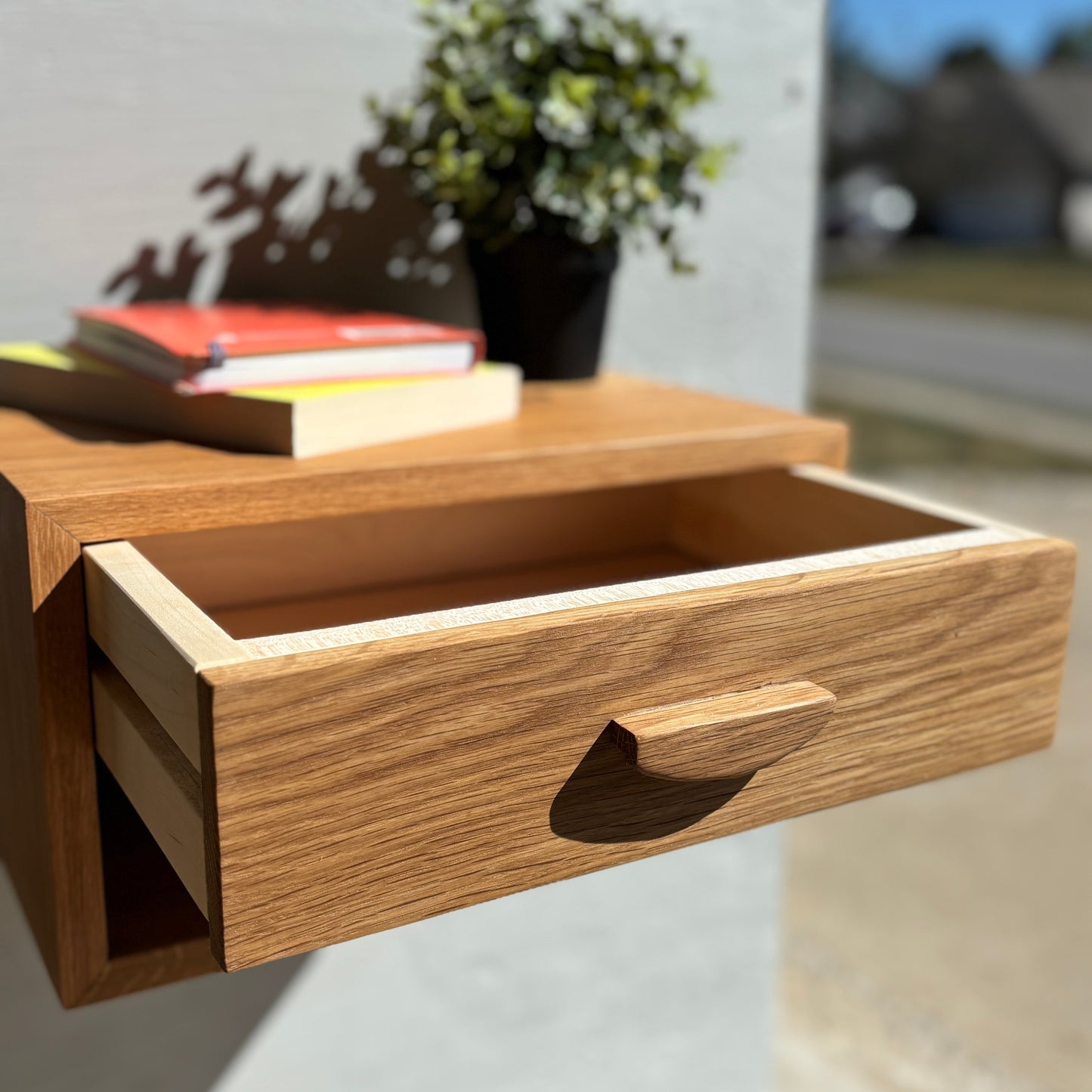 Mini Bedside Table - Drawer Plus Cubby