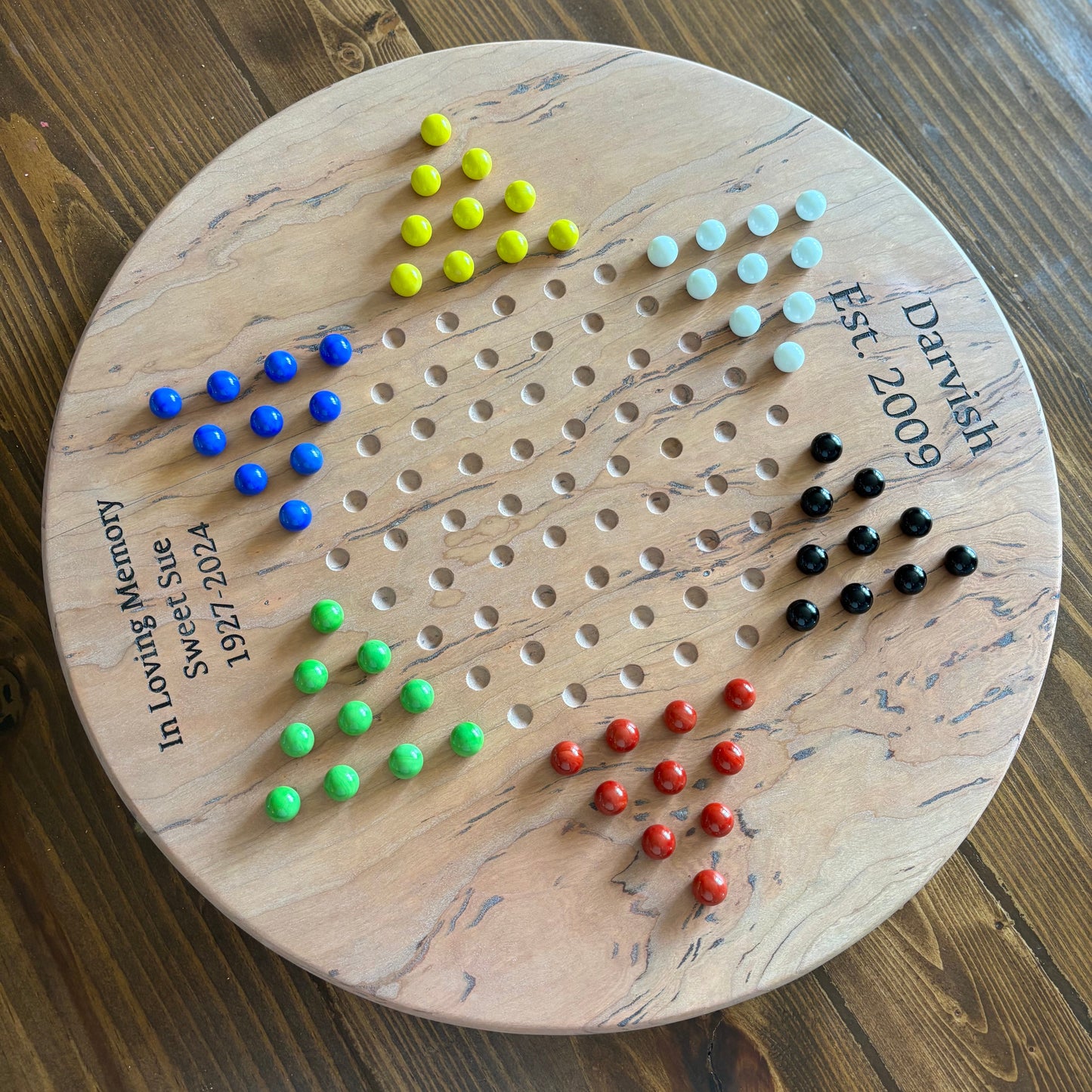 Custom Chinese Checkers Board